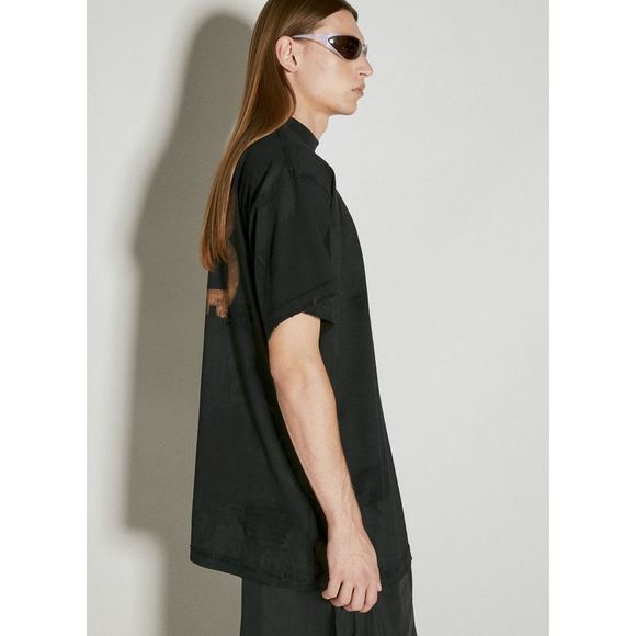 BALENCIAGA Logo Print T-Shirt - Picture 3 of 5